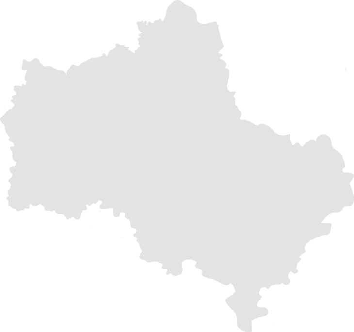 Карта География обслуживания Московская область